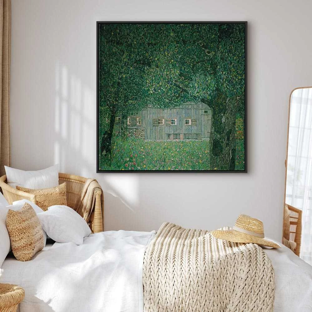 Artgeist Paveikslas - Gustav Klimt – Oberösterreichisches Bauernhaus