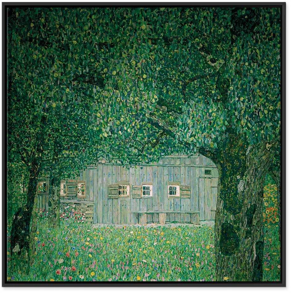 Artgeist Paveikslas - Gustav Klimt – Oberösterreichisches Bauernhaus