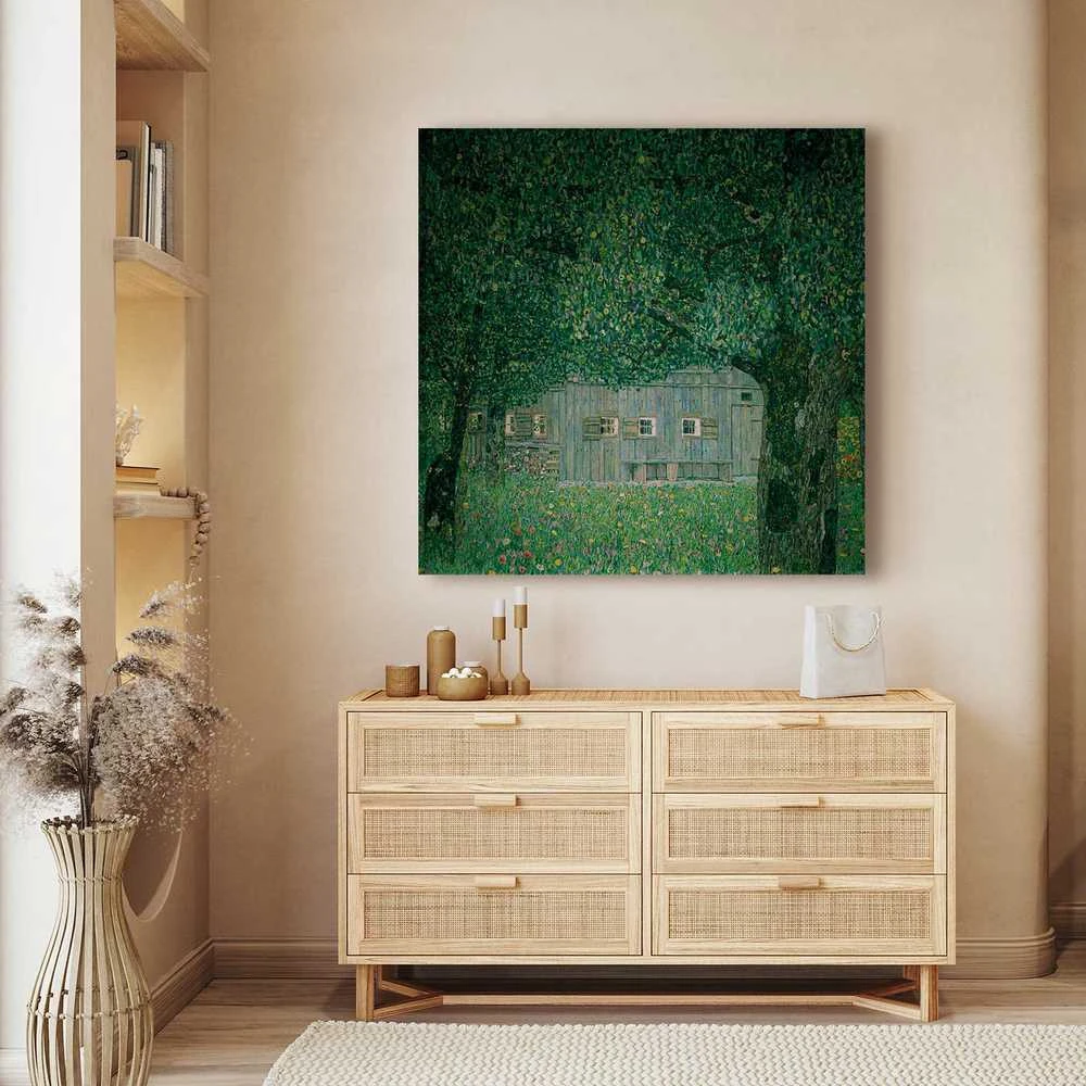 Artgeist Paveikslas - Gustav Klimt – Oberösterreichisches Bauernhaus
