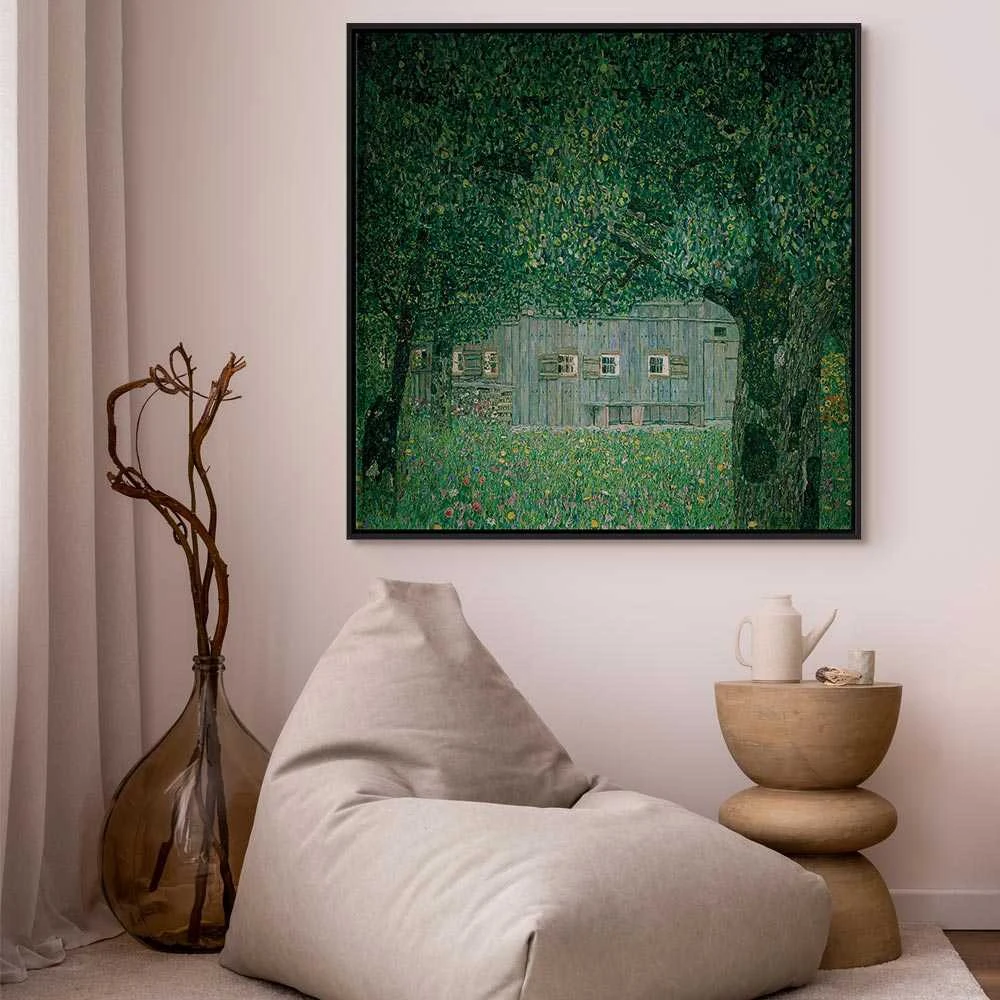 Artgeist Paveikslas - Gustav Klimt – Oberösterreichisches Bauernhaus