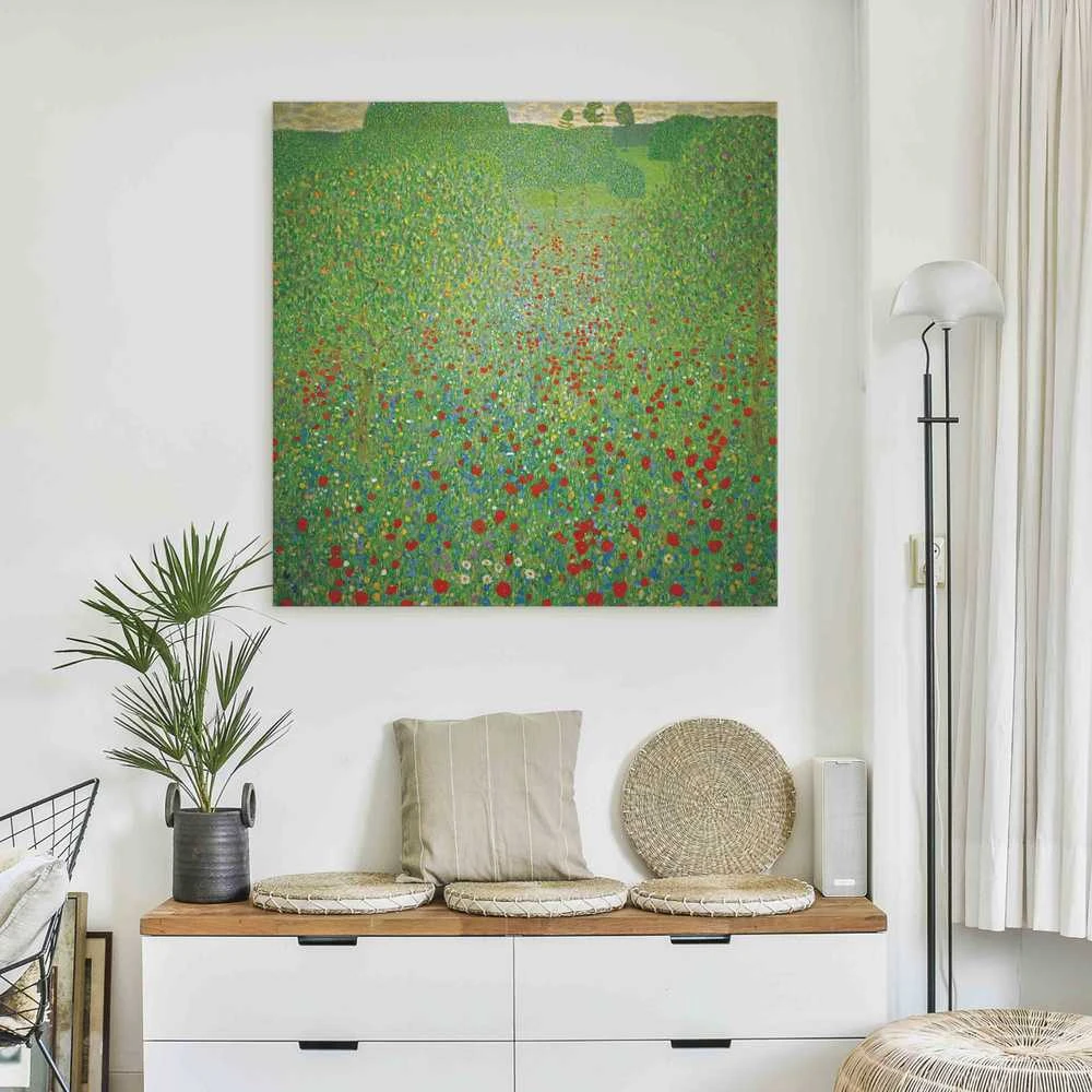 Artgeist Paveikslas - Gustav Klimt – Poppy Field