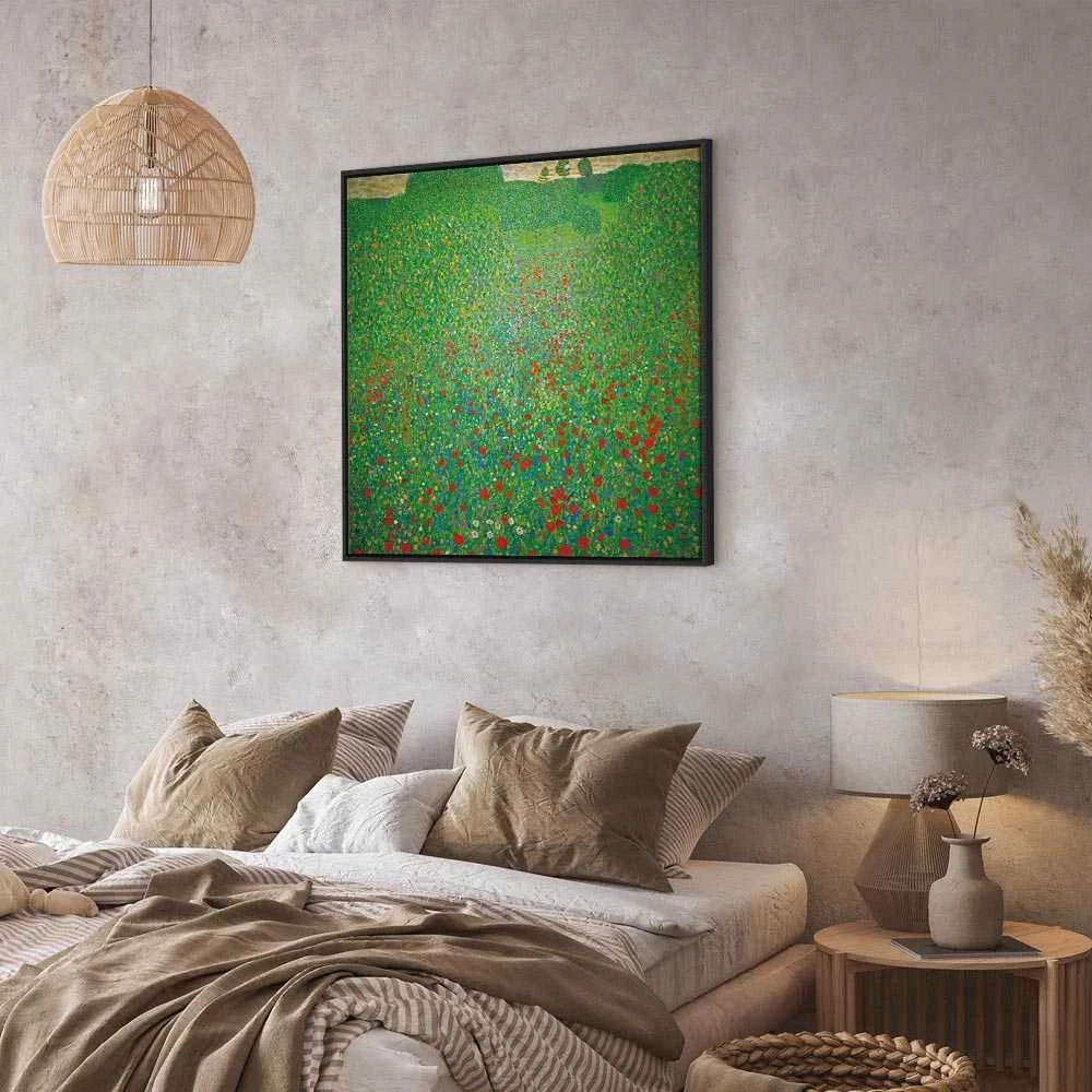 Artgeist Paveikslas - Gustav Klimt – Poppy Field