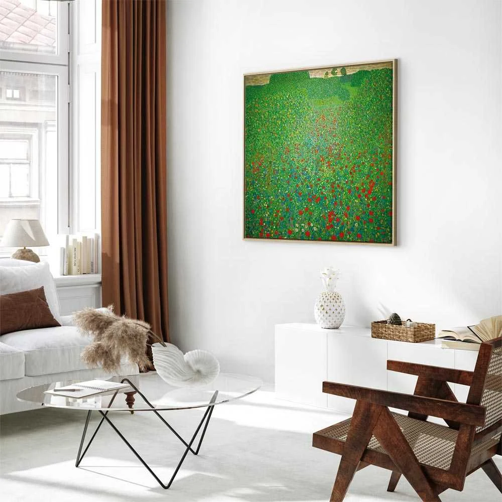 Artgeist Paveikslas - Gustav Klimt – Poppy Field