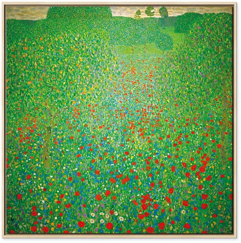 Artgeist Paveikslas - Gustav Klimt – Poppy Field