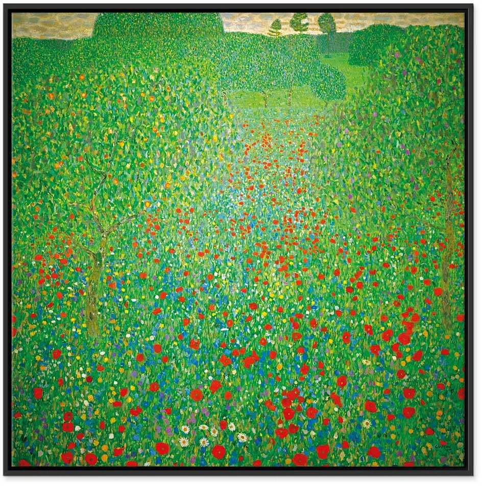 Artgeist Paveikslas - Gustav Klimt – Poppy Field