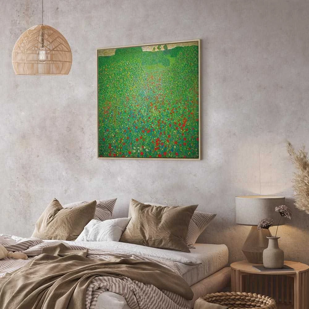 Artgeist Paveikslas - Gustav Klimt – Poppy Field