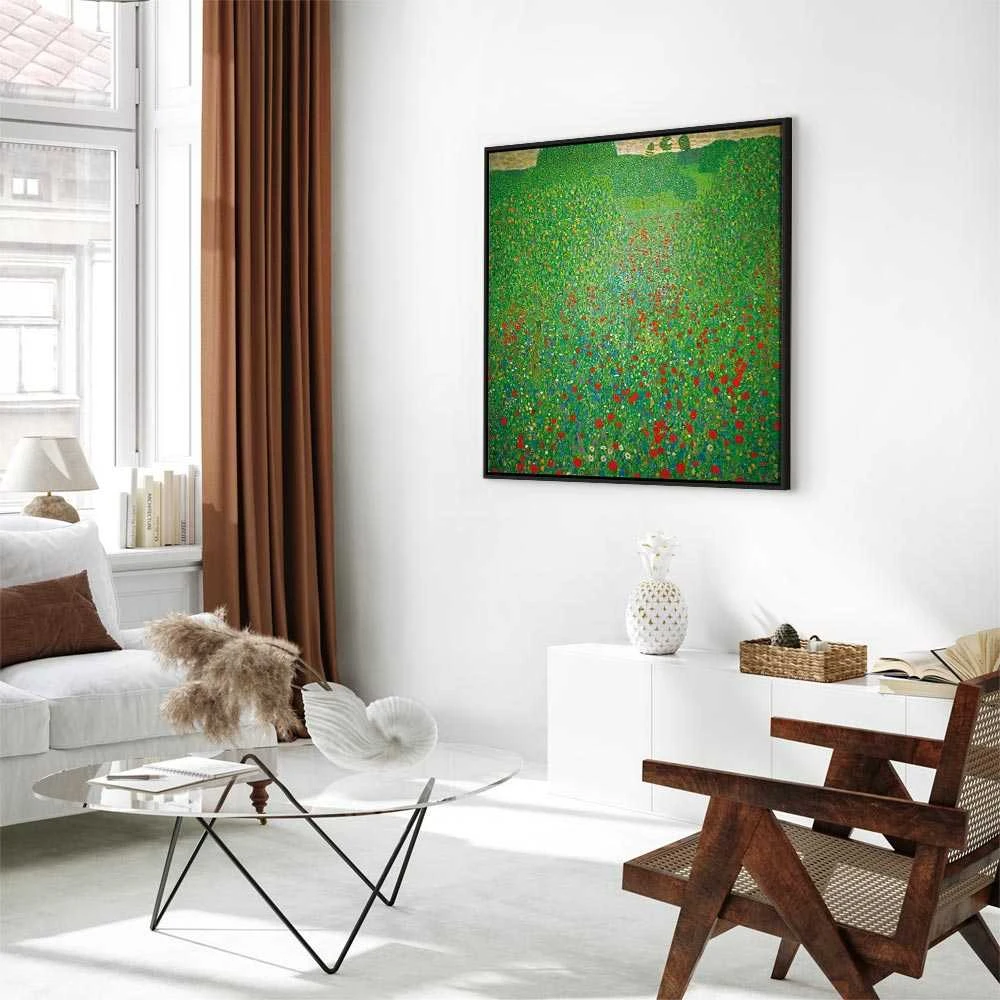 Artgeist Paveikslas - Gustav Klimt – Poppy Field