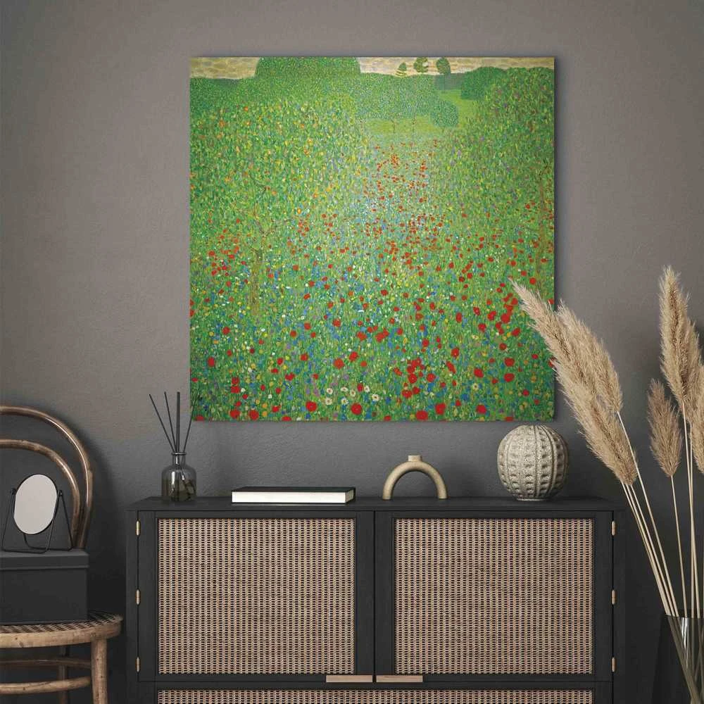 Artgeist Paveikslas - Gustav Klimt – Poppy Field