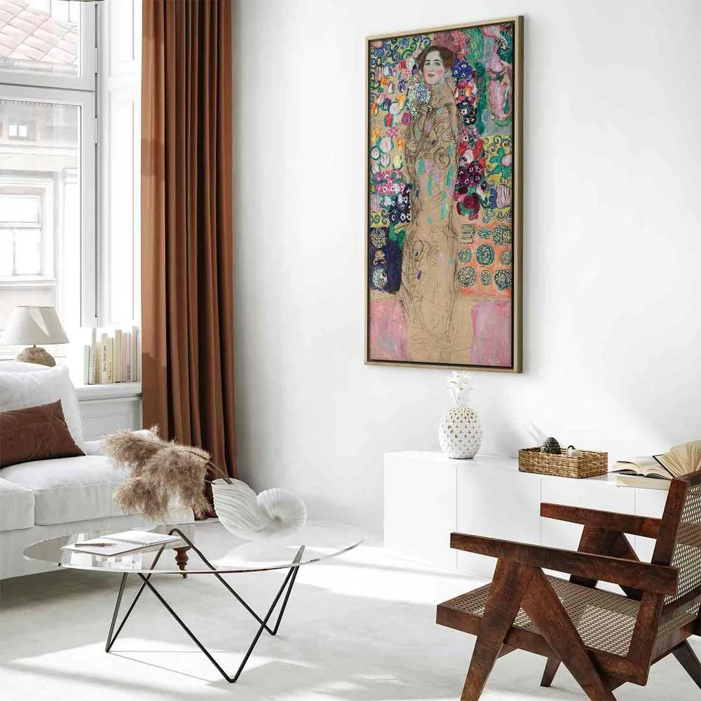 Artgeist Paveikslas - Gustav Klimt – Posthumous Portrait of Ria Munk III