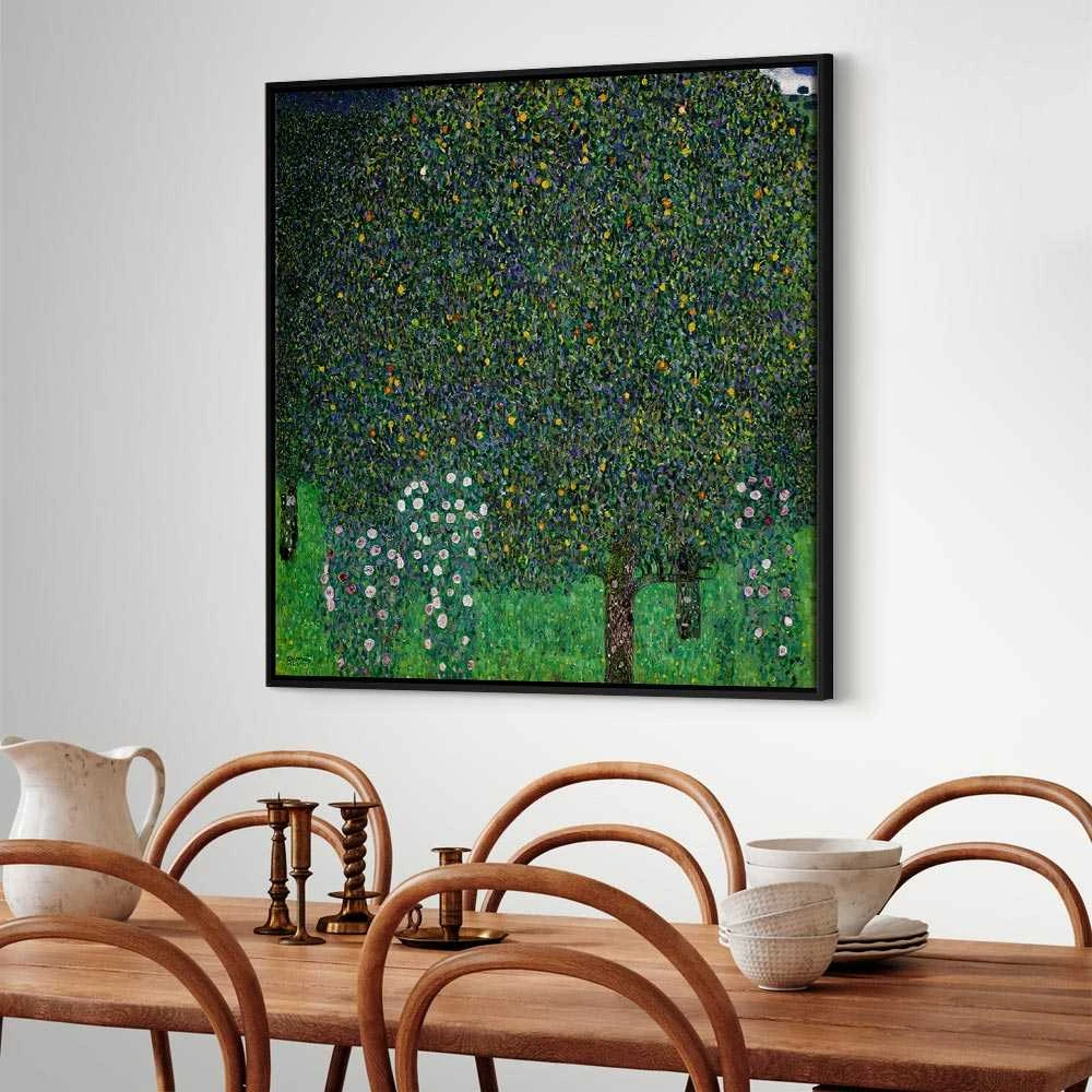 Artgeist Paveikslas - Gustav Klimt – Roses Among the Trees