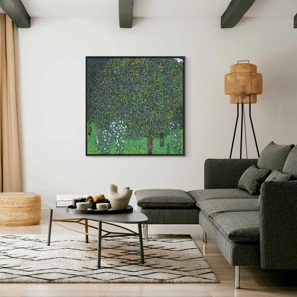 Artgeist Paveikslas - Gustav Klimt – Roses Among the Trees