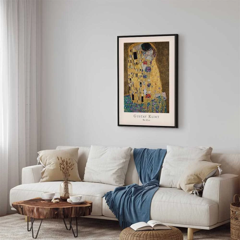Artgeist Paveikslas - Gustav Klimt - The Kiss (1 Part) Vertical