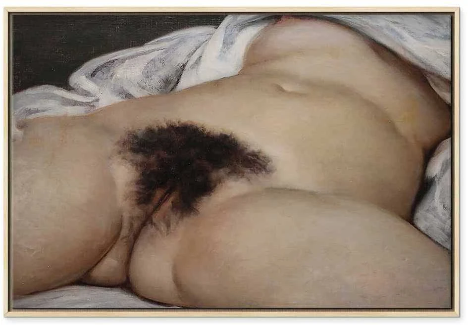 Artgeist Paveikslas - Gustave Courbet – The Origin of the World