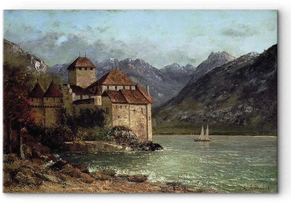Artgeist Paveikslas - Gustave Courbet -Chillon Castle