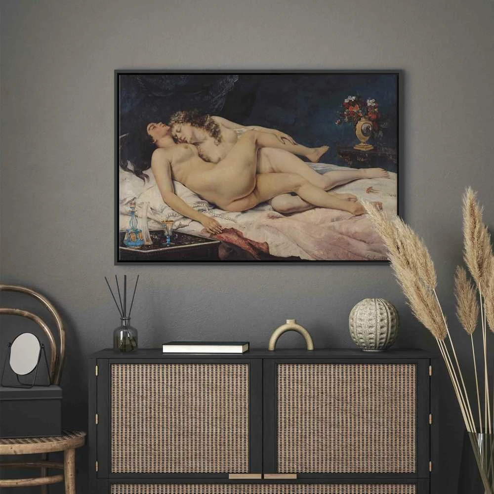 Artgeist Paveikslas - Gustave Courbet – Sleeping
