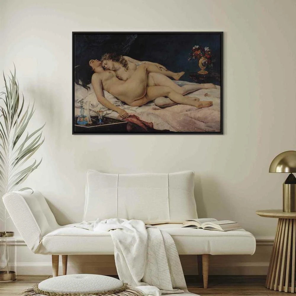Artgeist Paveikslas - Gustave Courbet – Sleeping