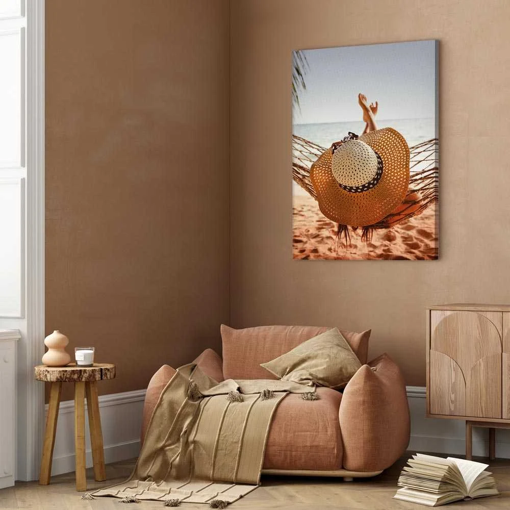 Artgeist Paveikslas - Hammock on the Beach (1 Part) Vertical