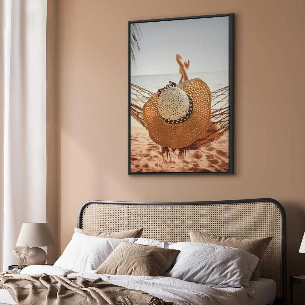 Artgeist Paveikslas - Hammock on the Beach (1 Part) Vertical