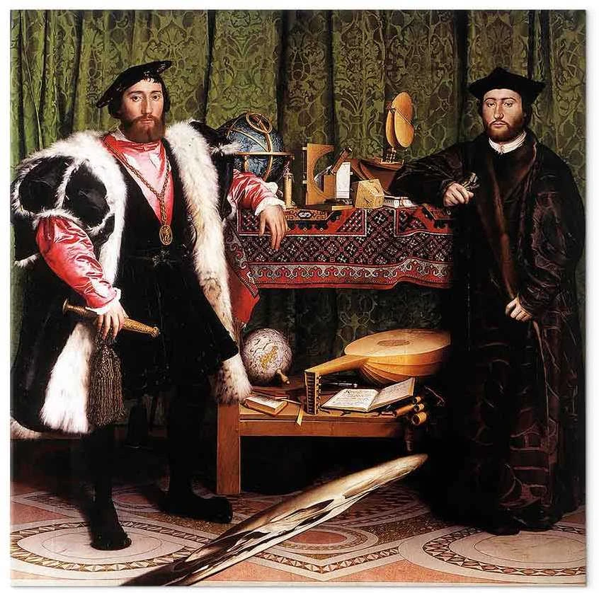 Artgeist Paveikslas - Hans Holbein the Younger – Ambassadors
