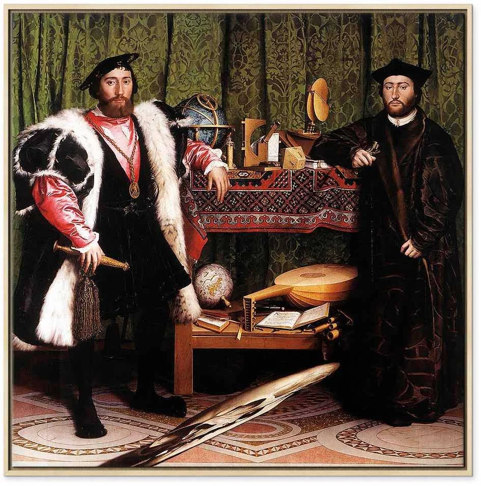 Artgeist Paveikslas - Hans Holbein the Younger – Ambassadors