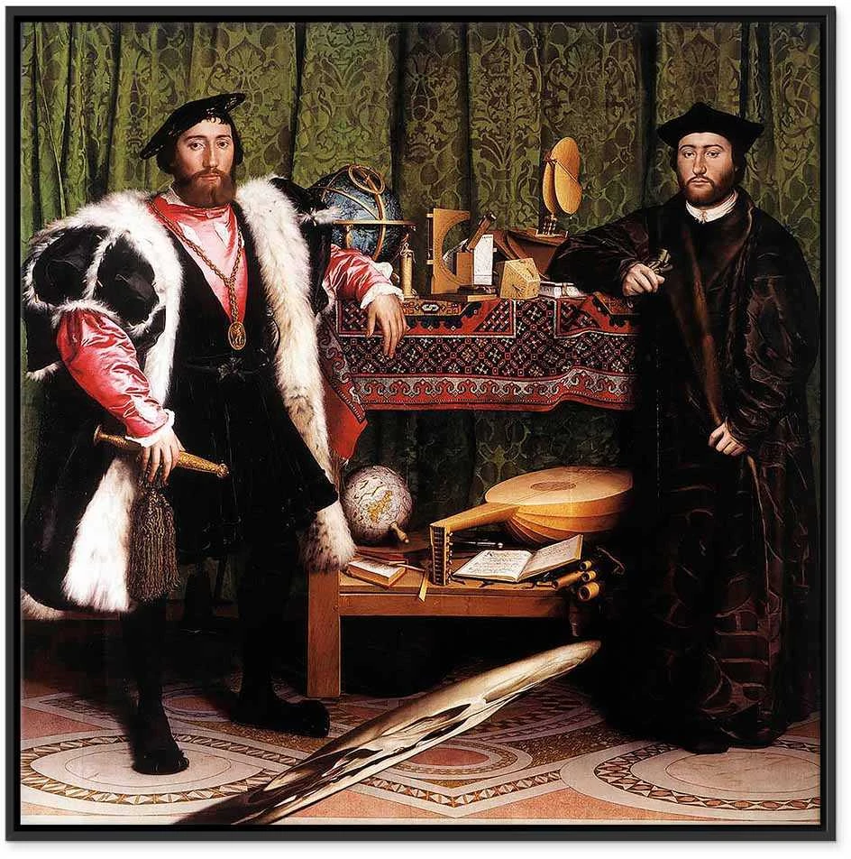 Artgeist Paveikslas - Hans Holbein the Younger – Ambassadors