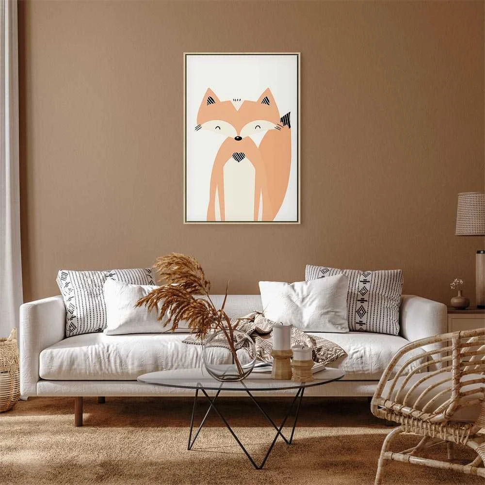 Artgeist Paveikslas - Happy Fox (1 Part) Vertical