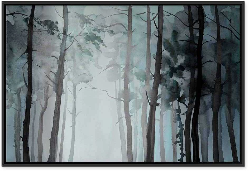 Artgeist Paveikslas - Hazy Forest (1 Part) Wide