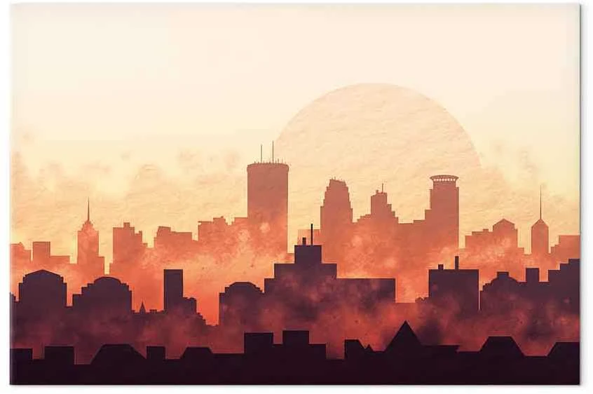 Artgeist Paveikslas - Heat of the City (1 Part) Wide