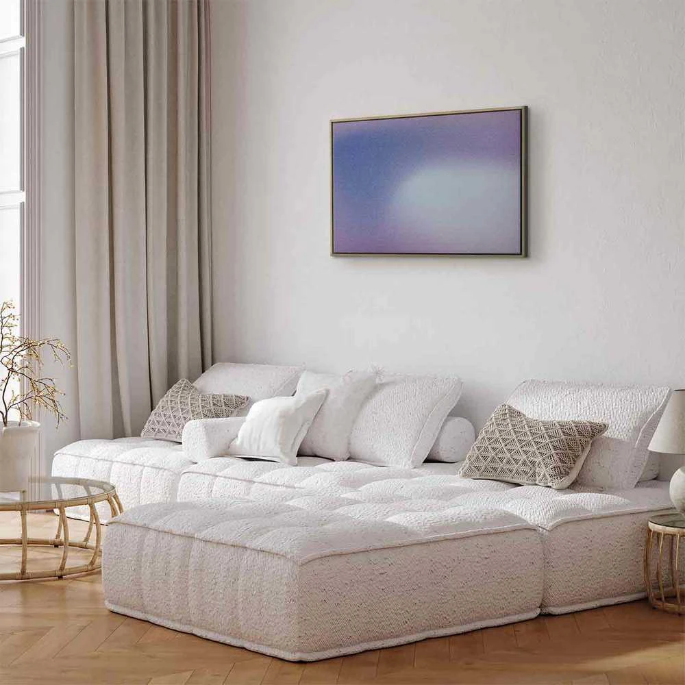 Artgeist Paveikslas - Heather Mist - Delicate Gradient Comprising Various Shades of Violet