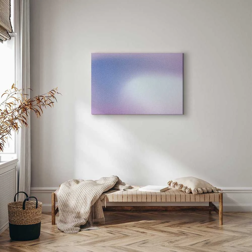 Artgeist Paveikslas - Heather Mist - Delicate Gradient Comprising Various Shades of Violet