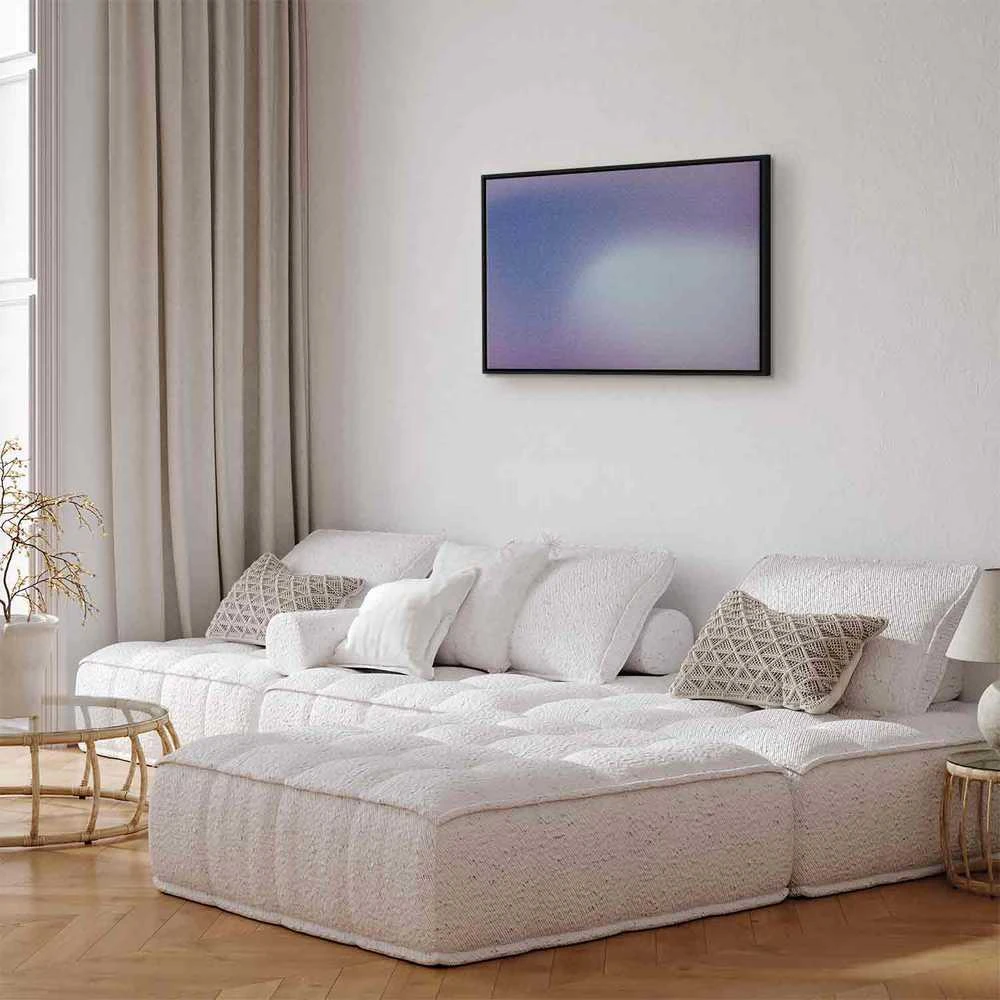 Artgeist Paveikslas - Heather Mist - Delicate Gradient Comprising Various Shades of Violet