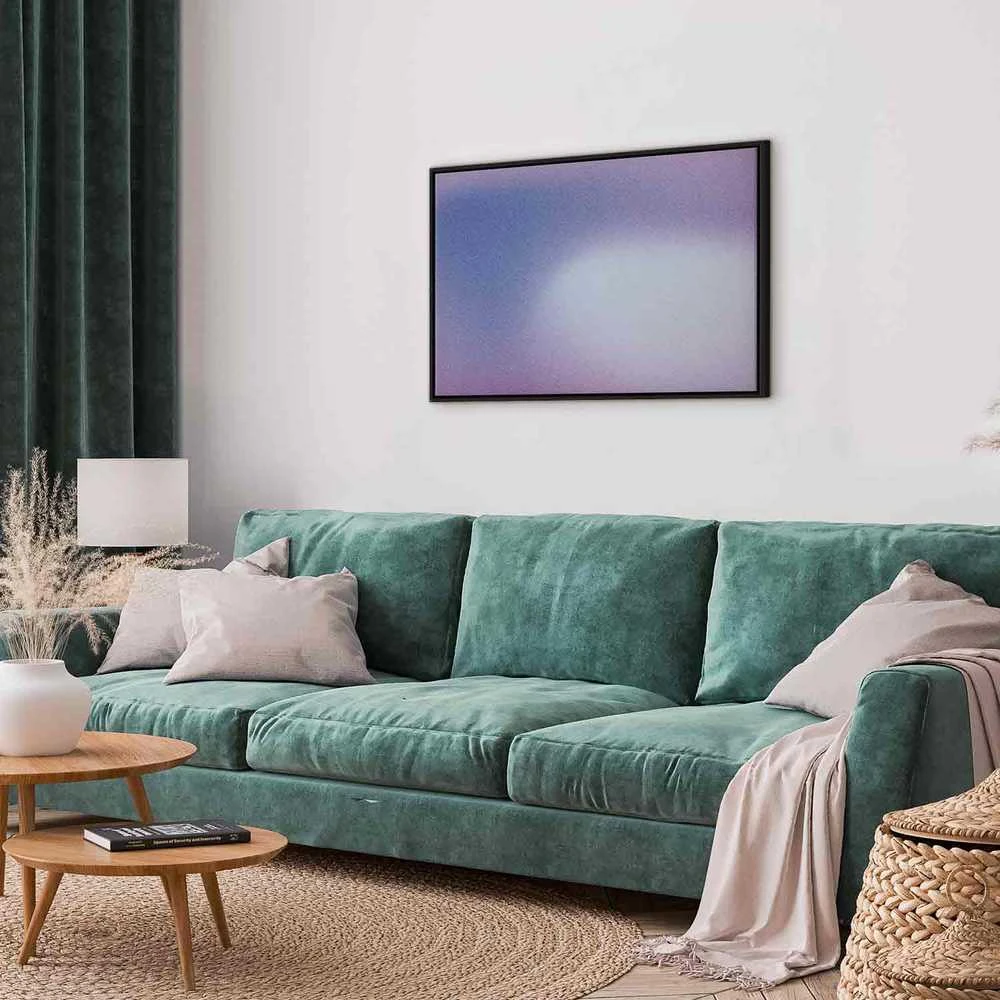 Artgeist Paveikslas - Heather Mist - Delicate Gradient Comprising Various Shades of Violet