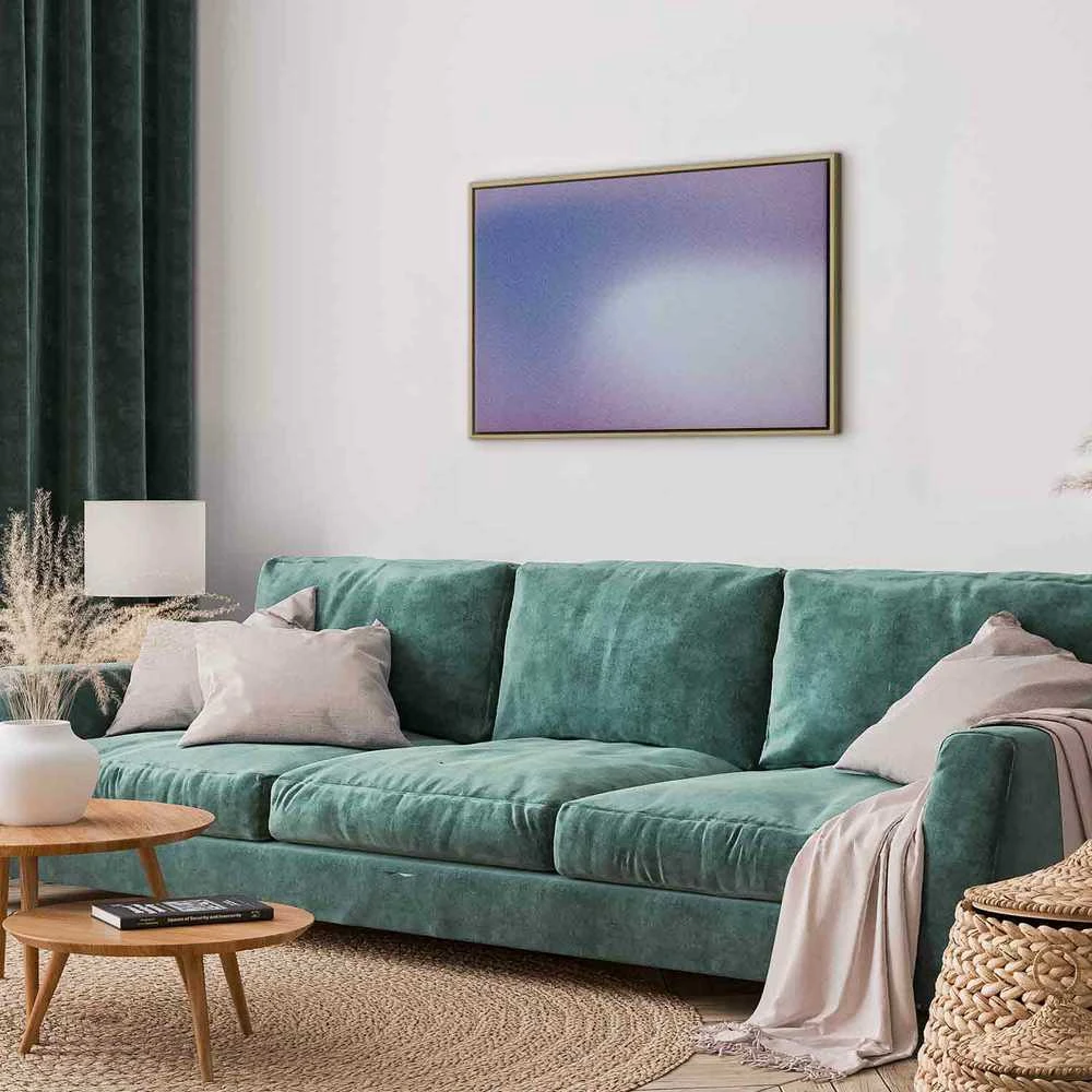 Artgeist Paveikslas - Heather Mist - Delicate Gradient Comprising Various Shades of Violet