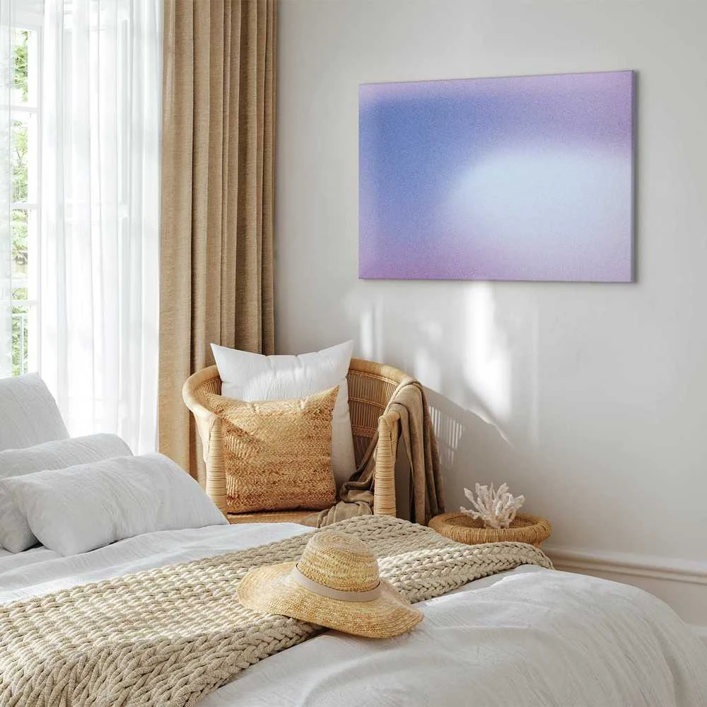 Artgeist Paveikslas - Heather Mist - Delicate Gradient Comprising Various Shades of Violet