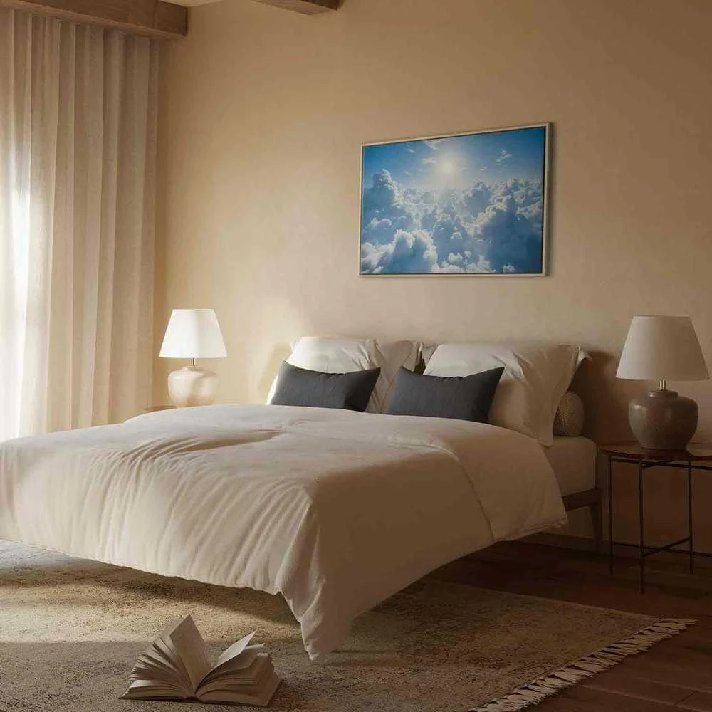 Artgeist Paveikslas - Heavenly Calm: Warm Rays of the Sun
