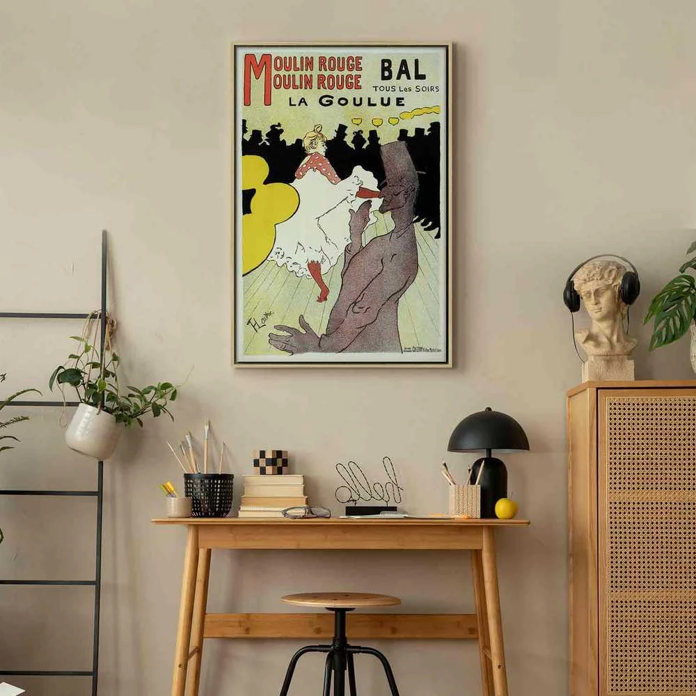 Artgeist Paveikslas - Henri de Toulouse-Lautrec – Moulin Rouge – La Goulue