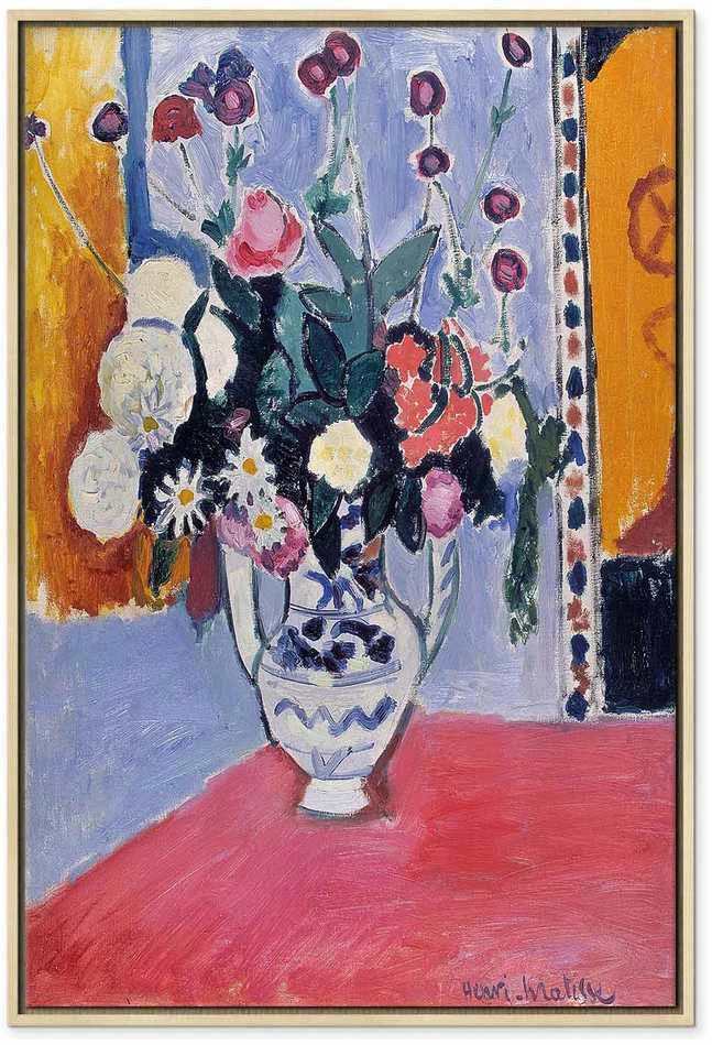 Artgeist Paveikslas - Henri Matisse – Bouquet in a Two-Handled Vase