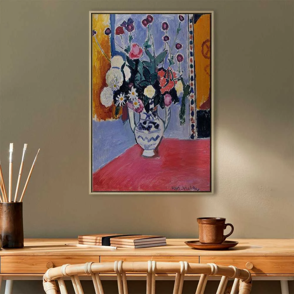 Artgeist Paveikslas - Henri Matisse – Bouquet in a Two-Handled Vase