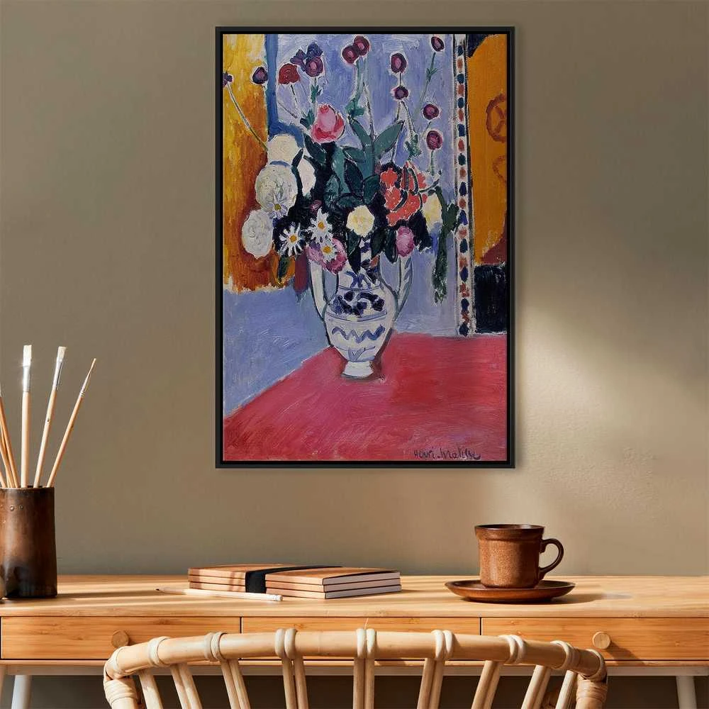 Artgeist Paveikslas - Henri Matisse – Bouquet in a Two-Handled Vase