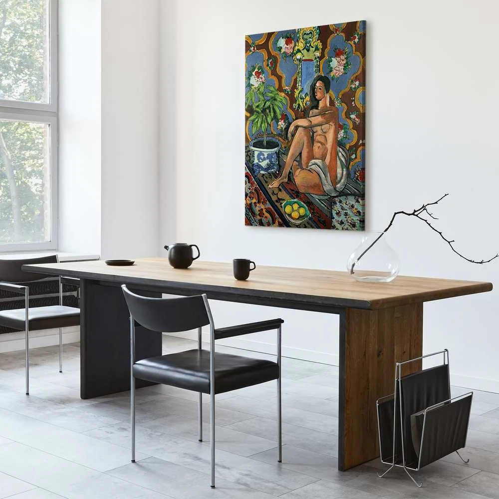 Artgeist Paveikslas - Henri Matisse – Decorative Figure on Ornamental Ground