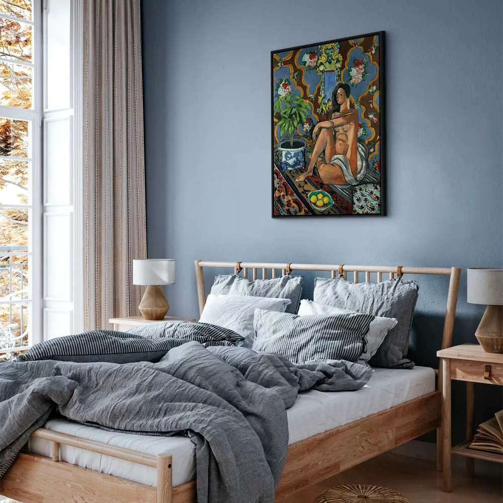Artgeist Paveikslas - Henri Matisse – Decorative Figure on Ornamental Ground