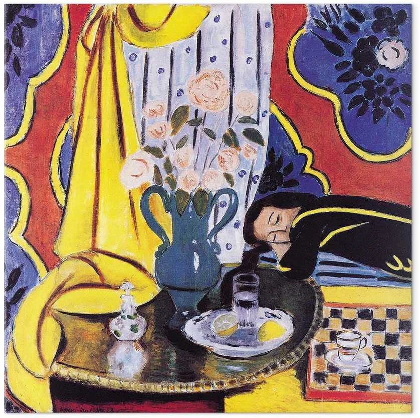 Artgeist Paveikslas - Henri Matisse – Harmony in Geltona