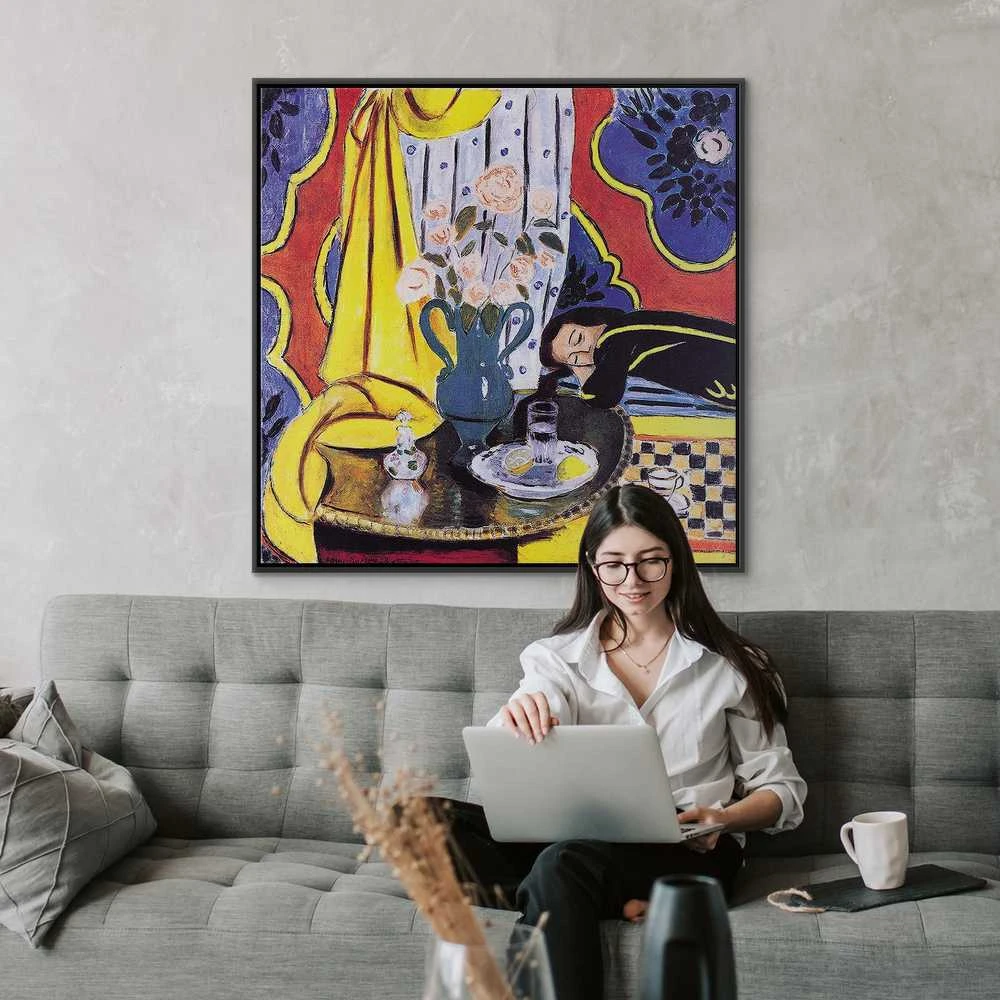 Artgeist Paveikslas - Henri Matisse – Harmony in Geltona