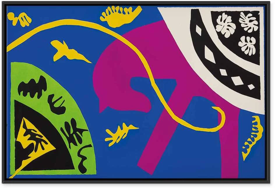 Artgeist Paveikslas - Henri Matisse – Horse, Rider and Clown (from Jazz)