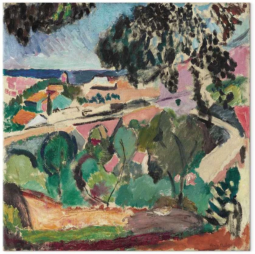 Artgeist Paveikslas - Henri Matisse – Landscape at Collioure