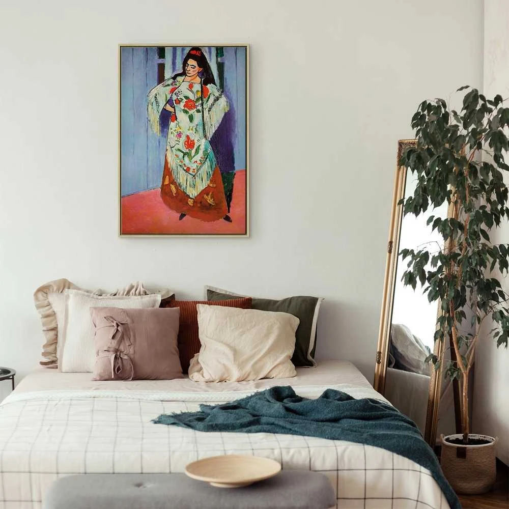 Artgeist Paveikslas - Henri Matisse – Madame Matisse with Manila Shawl