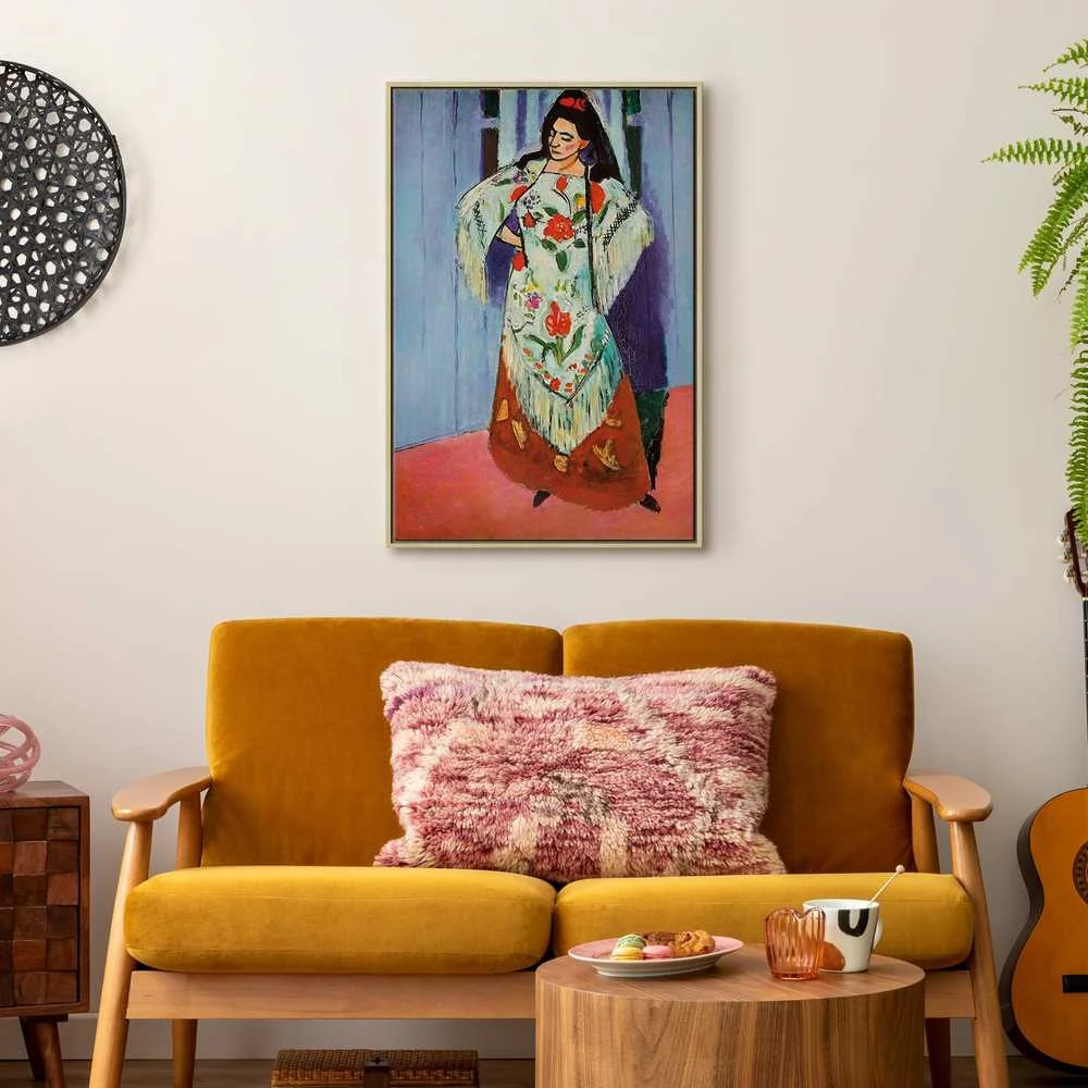 Artgeist Paveikslas - Henri Matisse – Madame Matisse with Manila Shawl