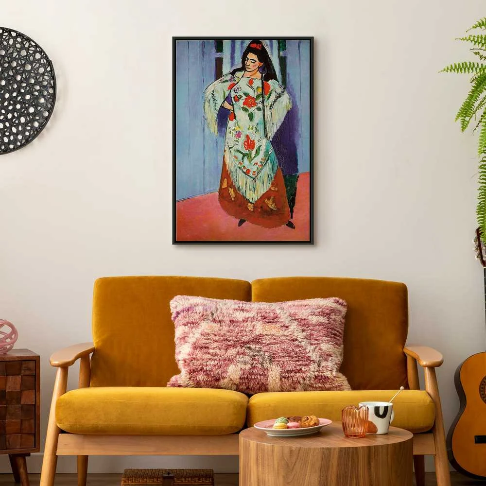 Artgeist Paveikslas - Henri Matisse – Madame Matisse with Manila Shawl