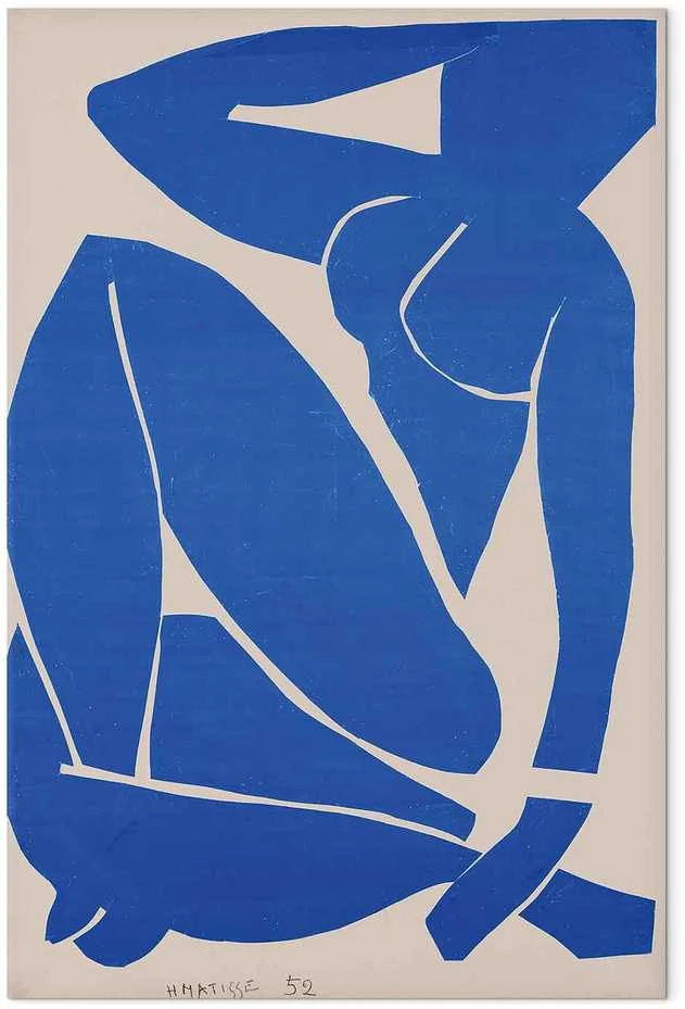 Artgeist Paveikslas - Henri Matisse – Mėlyna Nude III