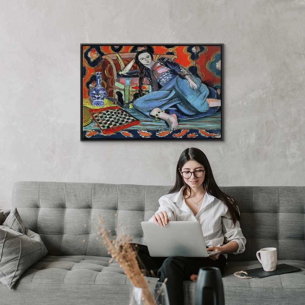 Artgeist Paveikslas - Henri Matisse – Odalisque with Turkish Chair